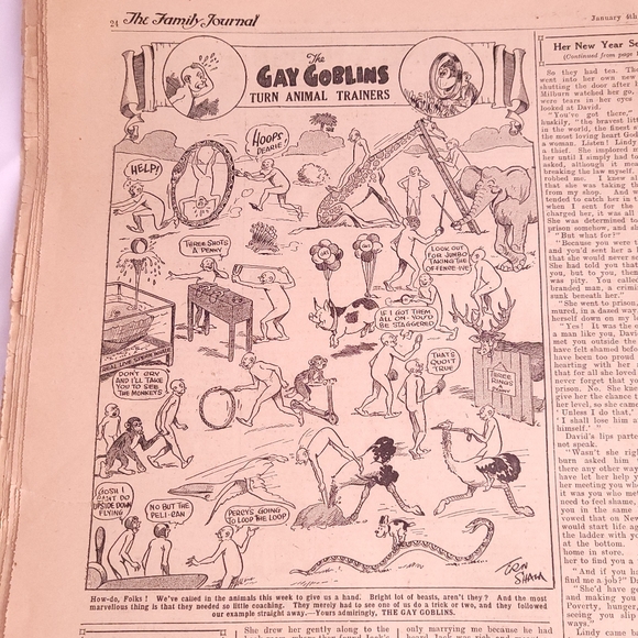 The Family Journal. 1936. Antique reading journal. - Picture 14 of 16
